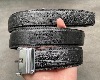 Black Leather Western Belt With Silver Paisley Buckle Size  display picture 3