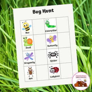 Bug Hunt Printable
