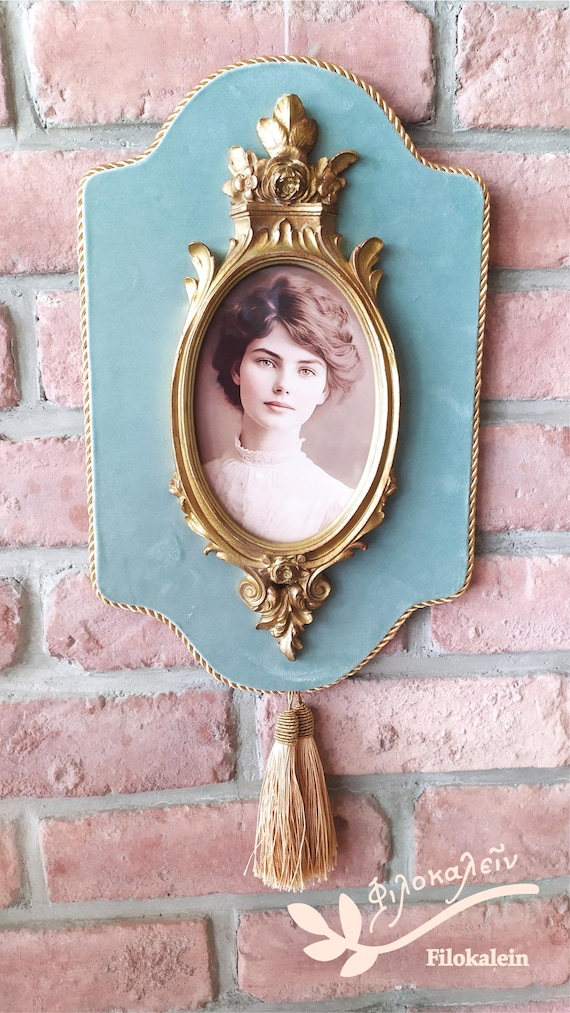 ヴィンテージ ゴールドフォトフレームセット アンティーク