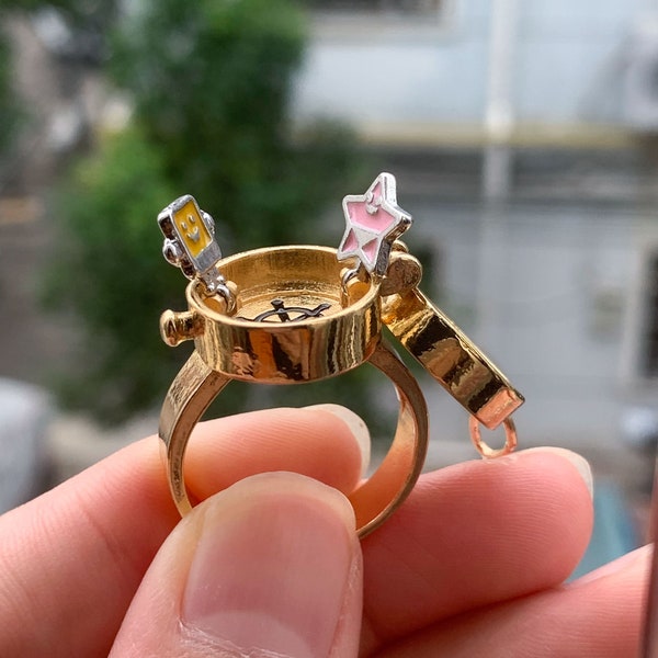 Spongebob Best Friends Forever Ring Etsy