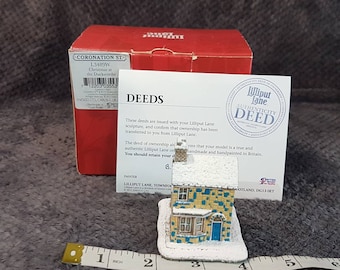 Lilliput Lane CORONATION Street CHRISTMAS At The DUCKWORTHS 2012 Mint Condition- Extremely #Rare