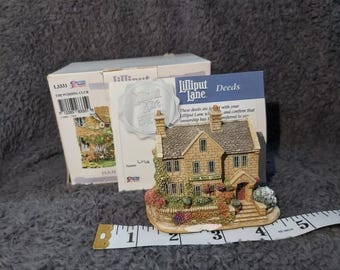 Lilliput Lane THE PUDDING CLUB 2010 Very #Rare *Some Damage*