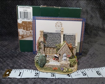 Lilliput Lane COUNTRY SCHOOL 2001 #Rare *I combine postage*