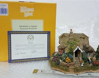Lilliput Lane THE STONEMASON 1998 Neuwertiges Vintage Sammlerstück