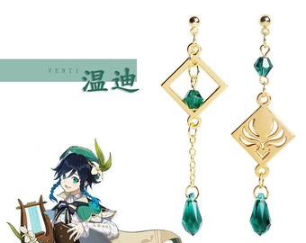 the case study vanitas Vanitas Earrings,Handmade Genshin Earrings,cute Earrings,The Case Study of Vanitas,Cosplay Earring.