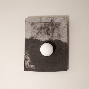 Wabi Sabi More Color Handmade Ceramic Square Wall Sconce, Livingroom Wall Light, Home Decor Wall Sconces, Home Gift