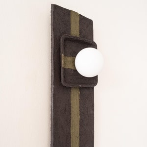 Modern Handmade Ceramic Wall Lamp, Minimalist Handmade Ceramic Wall Sconce, Home Decor Ceramic Lamp, Home Gift