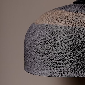 Image showcasing Handmade Ceramic Pendant Light: Wabi Sabi Style, 19