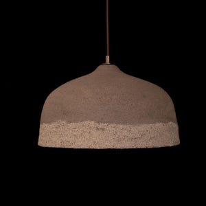 Wabi Sabi Natural Textured Handmade Ceramic Pendant Chandelier, Pendant Light, Kitchen Island Pendant Lamp, Christmass Gift