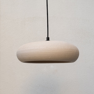 Handcrafted Ceramic Pendant Light: Modern Kitchen Chandelier (12&quot;)