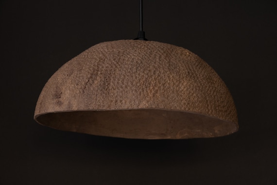 室内照明 陶器 照明陶器 ライト 直径約20.0cm×高さ約16.0 作家物 ランプ 置物