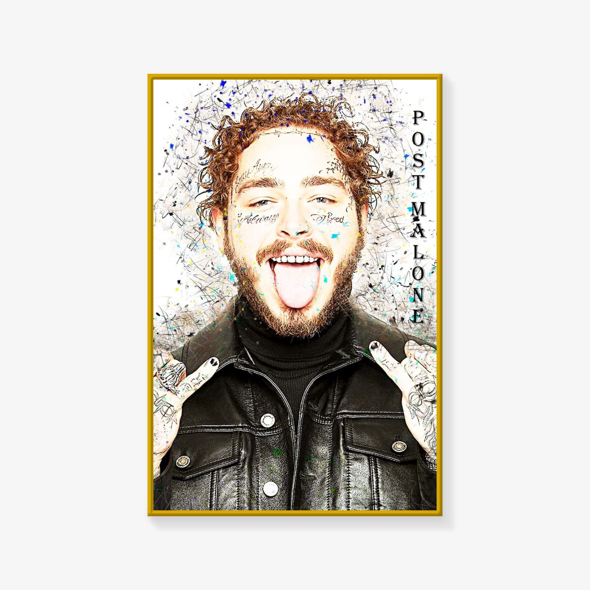 Post malone poster - Etsy 日本