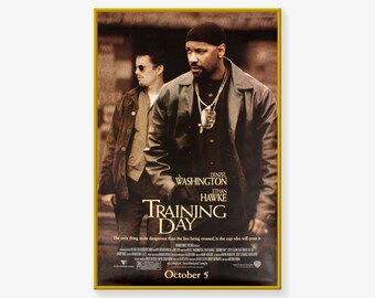 Poster del Training Day, poster del film, stampa del poster del Training Day, poster su tela, stampa artistica da parete, poster per la decorazione della camera da letto della famiglia moderna