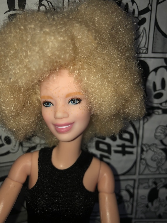 Barbie Made to Move Albino AA Fashion Doll Custom Etsy