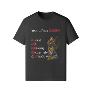 GAMER meme shirt Halo Master Chief grappig shirt