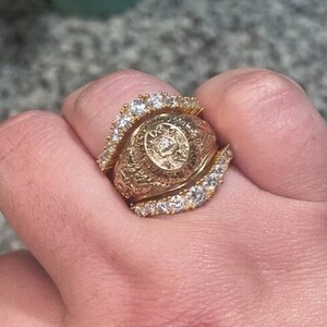 Aggie ring enhancer top