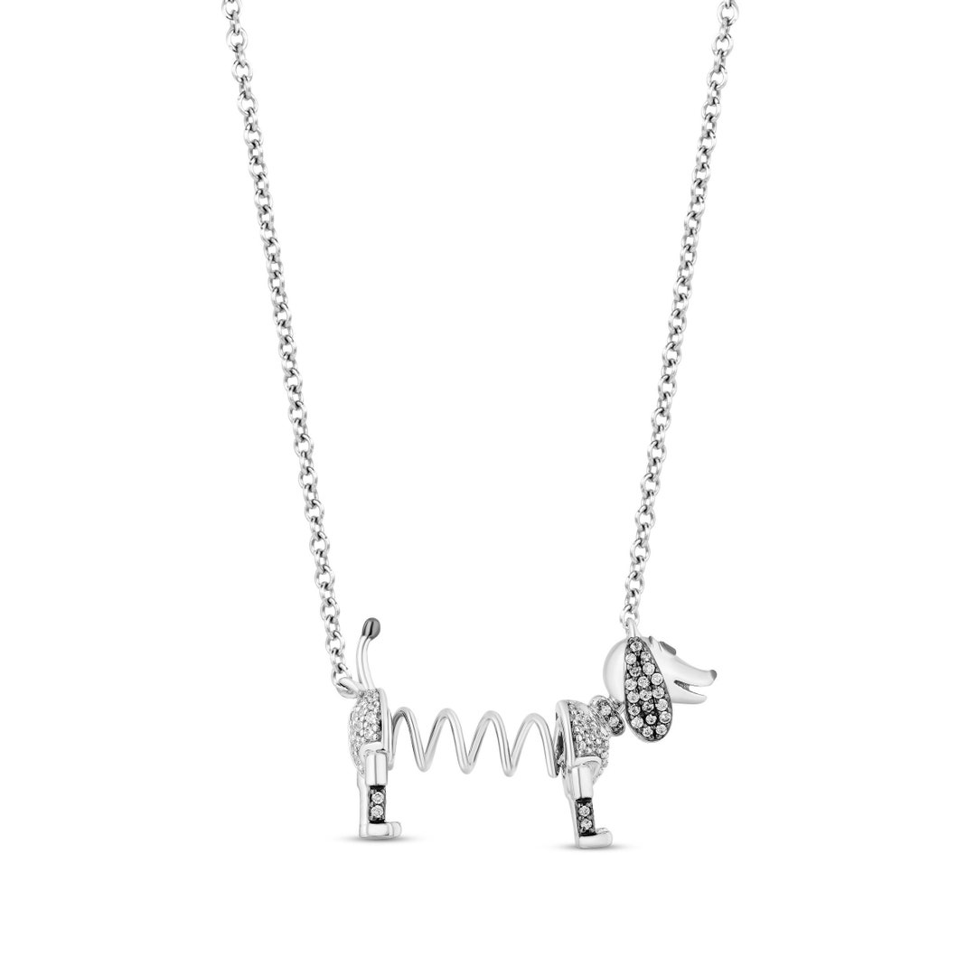 Disney's Toy Story slinky Necklace 1/10 Ct Etsy