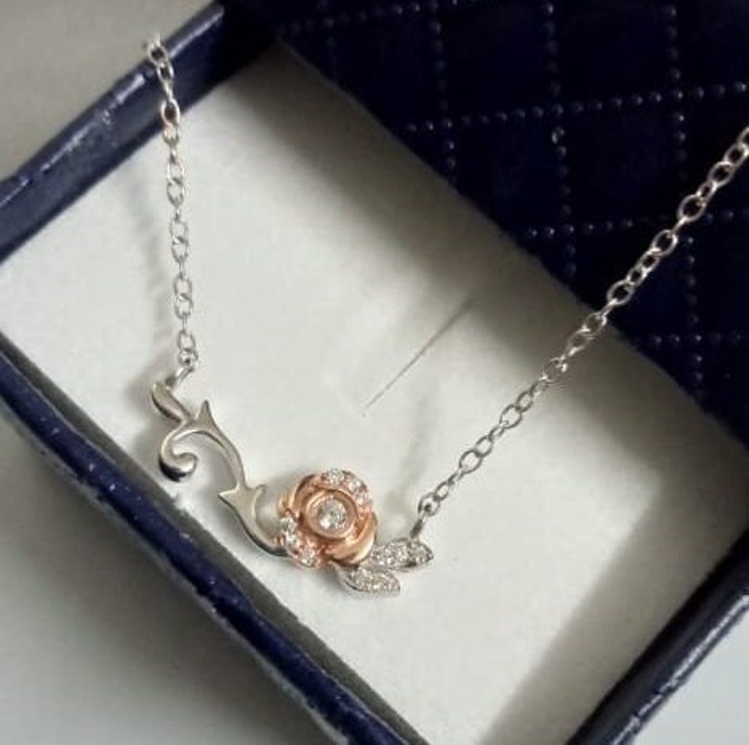 Collar Artesanal Con Colgante De Rosa Natural, Joyas únicas Hechas A Mano, Regalo Especial Para