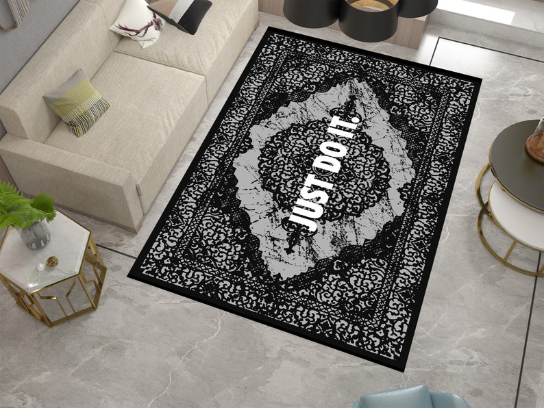 Just Do It Air Jordan Carpet Snekares Carpet Personalized Etsy
