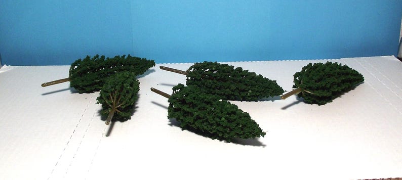 Tree Model Hand Made Handmade Model Pine Trees: 6