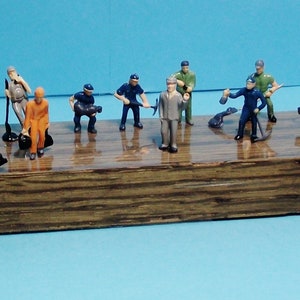 HO Scale 1:87 Model Railroad Workers 25 Pieces in Several Different ...