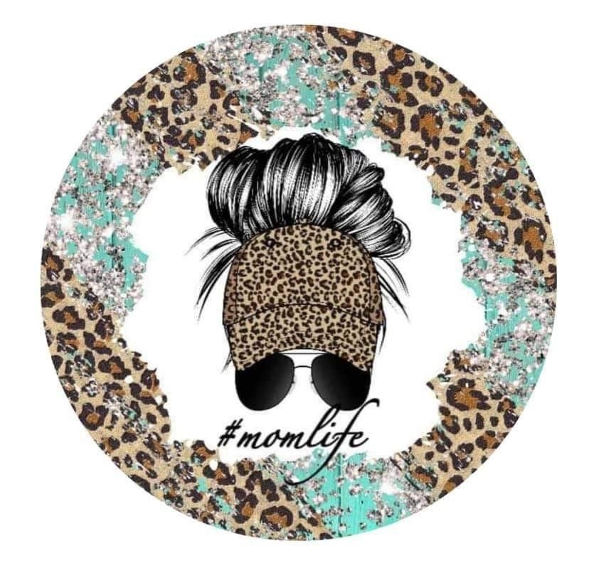 Mom Life Messy Bun Transfer - Etsy