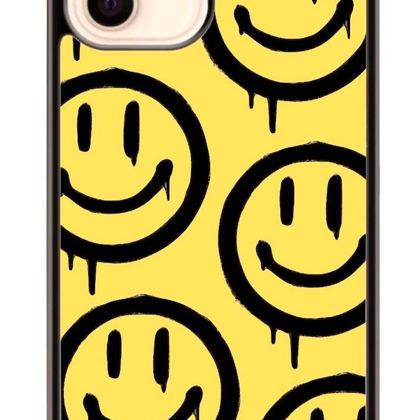 Smiley Face Phone Case Etsy UK