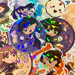 ORV 3 in Clear Holographic Stickers