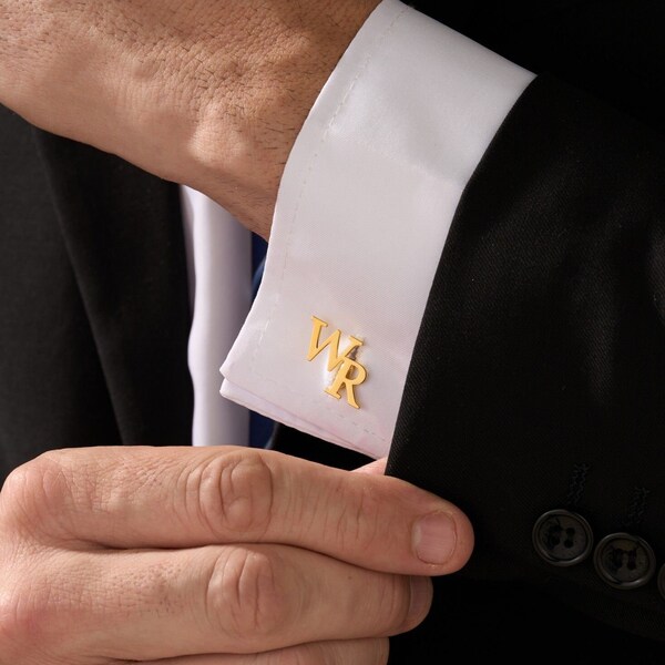 Initial Cufflinks Etsy