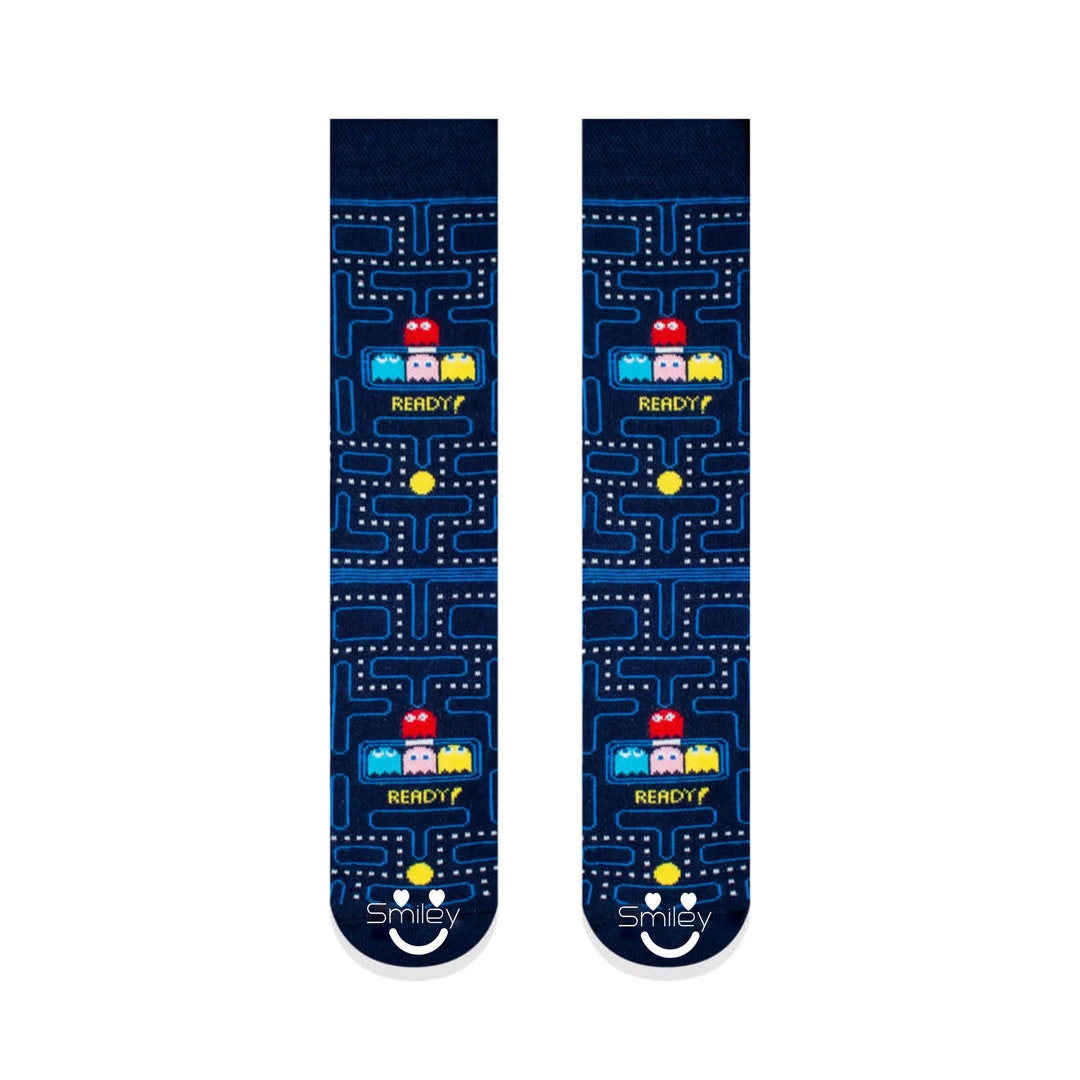 Pac Man Gamer Socken Arcade Gamer Socken Videospiel - Etsy.de