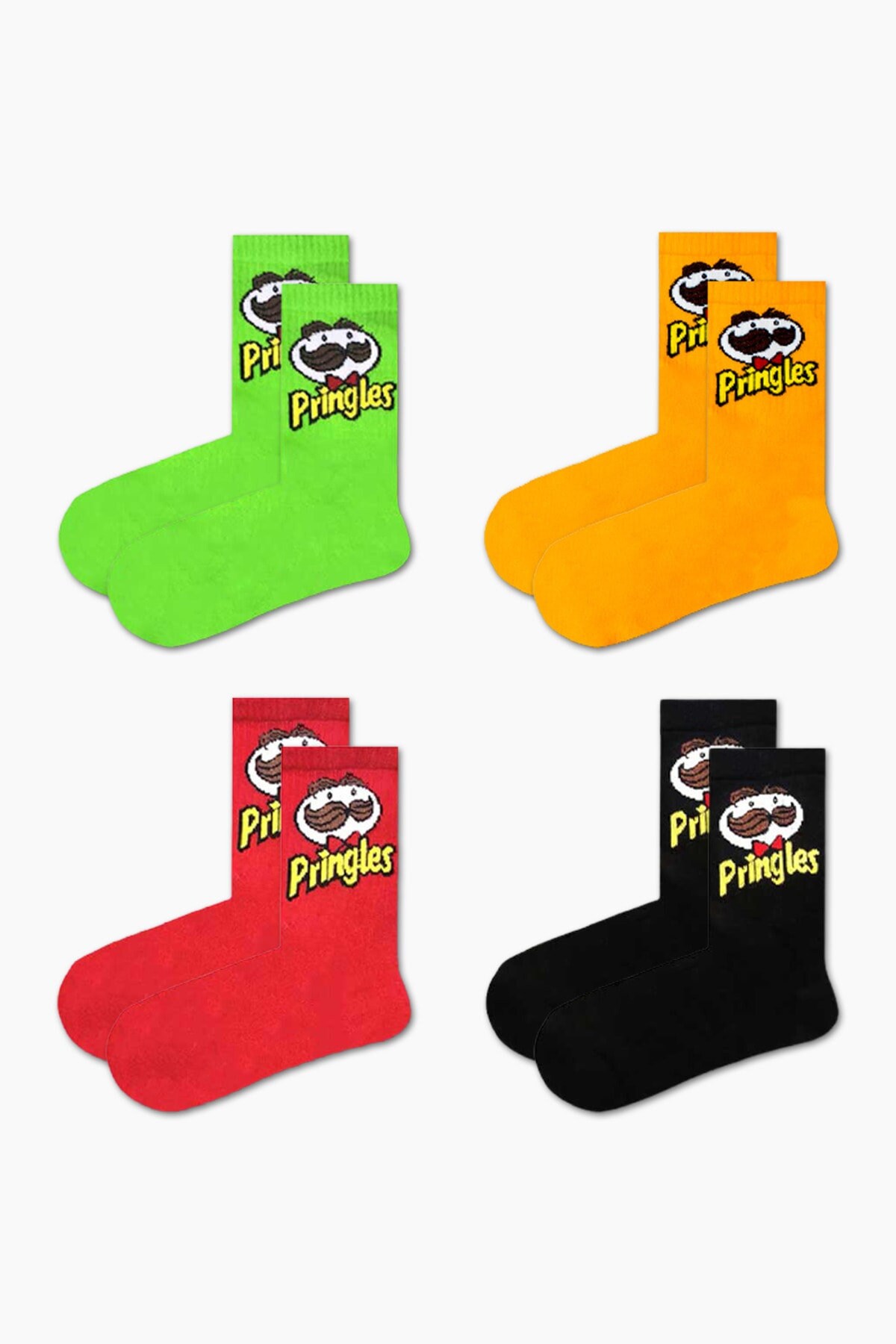 Pringles Socks Bundle Set Pringles Crips Socks Novelty Etsy