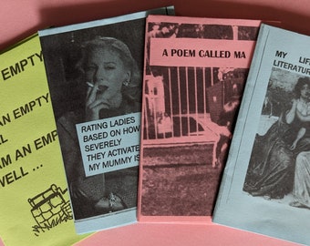 Digital zines x4 bundle pack - printable
