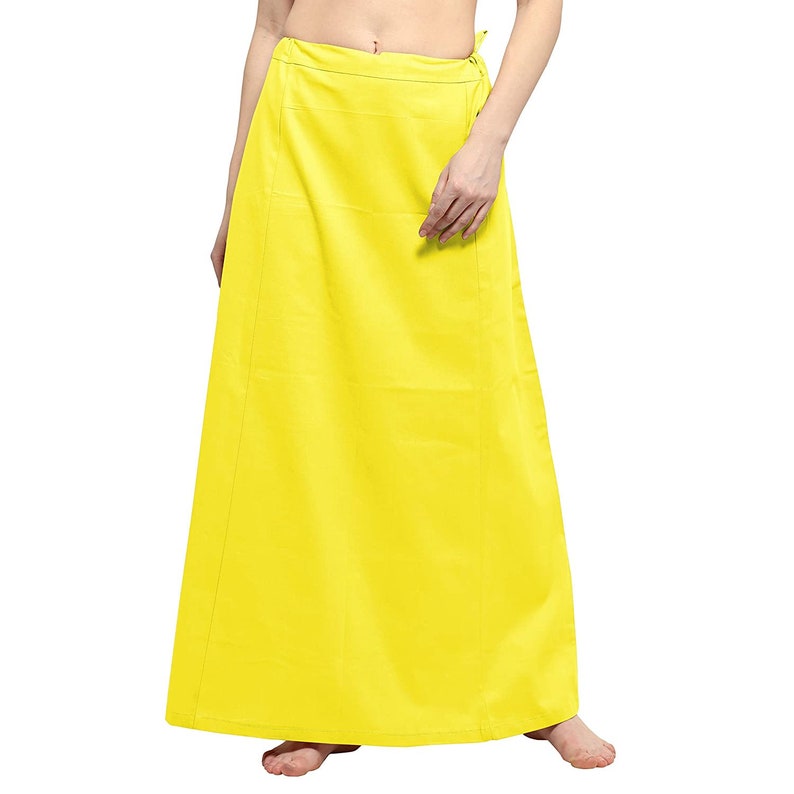 Women Casual Daily Wear Petticoat Cotton Petticoat Readymade Petticoat Indian Sari Underskirt Saree Inner Wear Skirts Petticoat Inskirt image 7