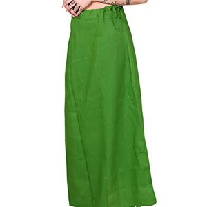 Women Casual Daily Wear Petticoat Cotton Petticoat Readymade Petticoat Indian Sari Underskirt Saree Inner Wear Skirts Petticoat Inskirt image 5