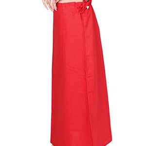 Women Casual Daily Wear Petticoat Cotton Petticoat Readymade Petticoat Indian Sari Underskirt Saree Inner Wear Skirts Petticoat Inskirt image 9