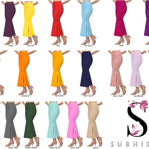 Women Flare Shape wear Casual Inskirt Daily Wear Petticoat Lycra Petticoat Readymade Petticoat Indian Sari Underskirt Saree Inner Wear Skirt