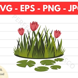 Arquivo Svg de Lírio para Cricut, Silhueta, Clip Art de Lírio, Design de Camiseta de Lírio, Vetor de Lírio Eps PNG Svg Jpg
