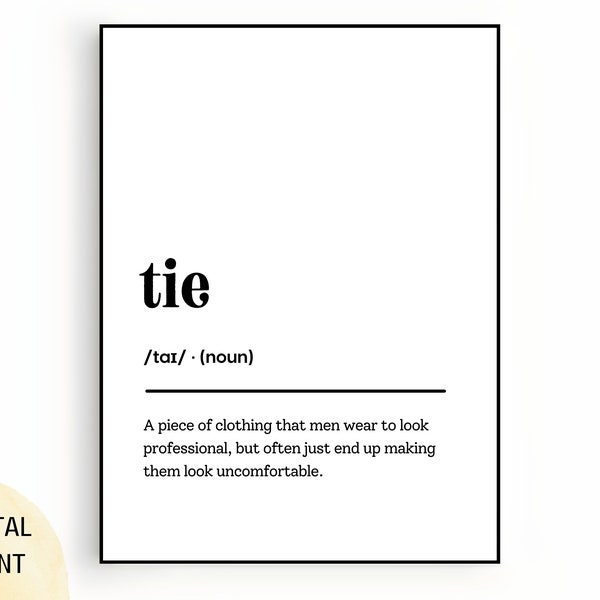 necktie meaning in english