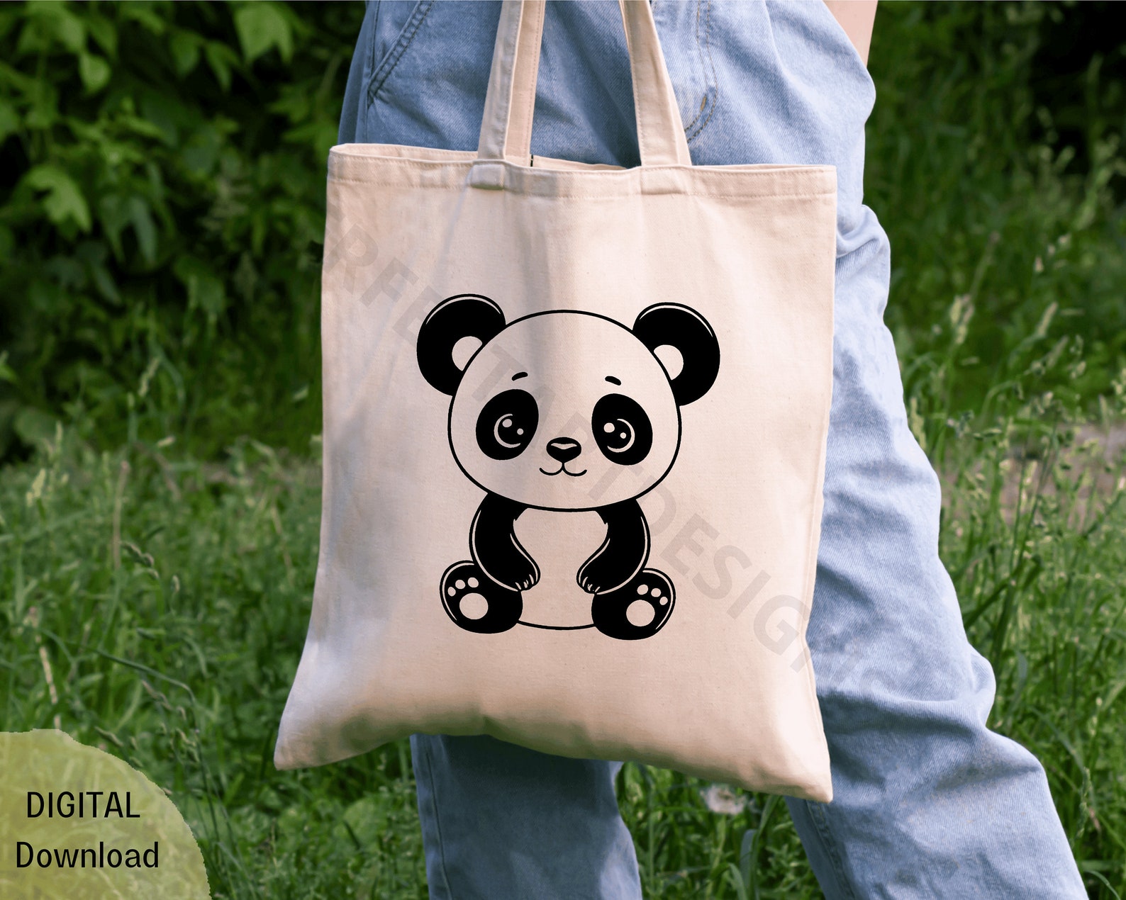Cute Panda Svg File, Baby Panda Outline Svg, Panda Clipart Svg, Panda ...