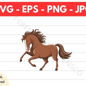 Svg de cheval, vecteur de cheval, fichier Svg de cheval pour Cricut, contour de cheval, conception d'art imprimable cheval