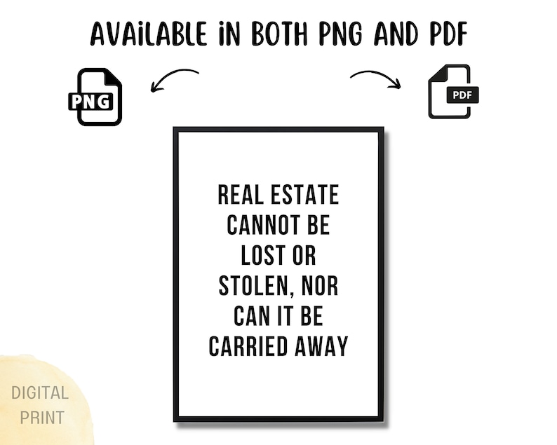 51 Real Estate Printable Wall Art Bundle, Real Estate Quotes Set, Real ...