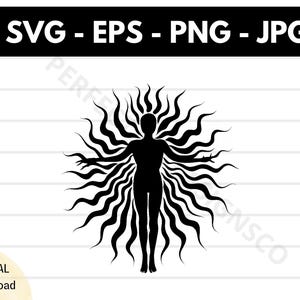 Soul Silhouette Svg, Soul Outline, Soul Cricut, Soul Printable, Soul Laser Cut Svg File