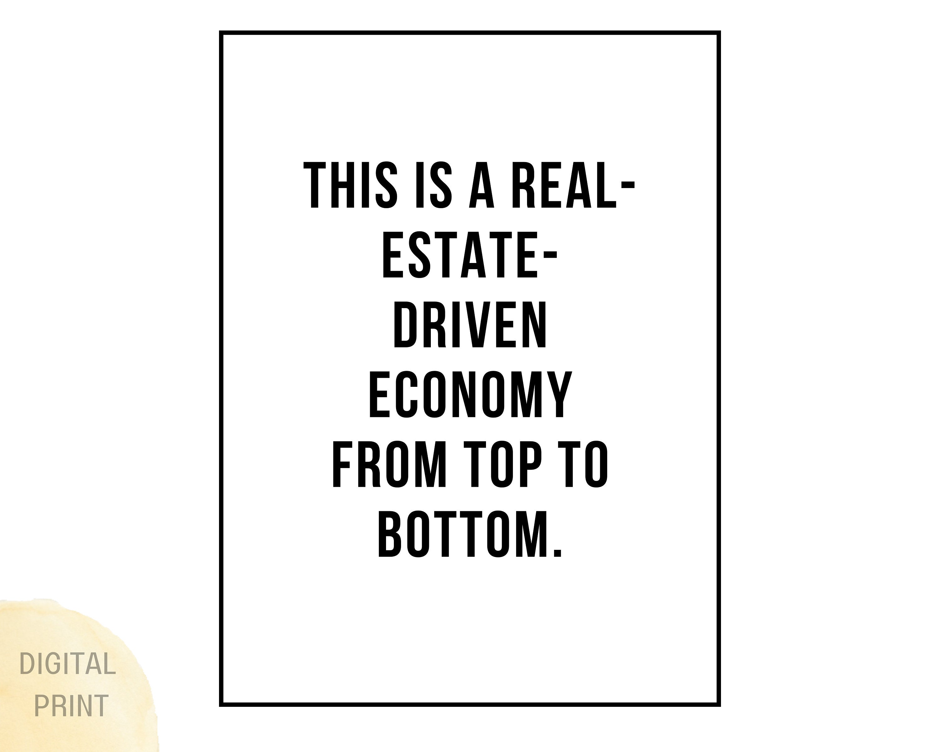 51 Real Estate Printable Wall Art Bundle, Real Estate Quotes Set, Real ...