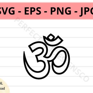 Simbolo Halal Om Svg Cutfile, Segno Halal Om, Icona Halal Om, File Svg di taglio Halal Om per Cricut, Silhouette, Vettore