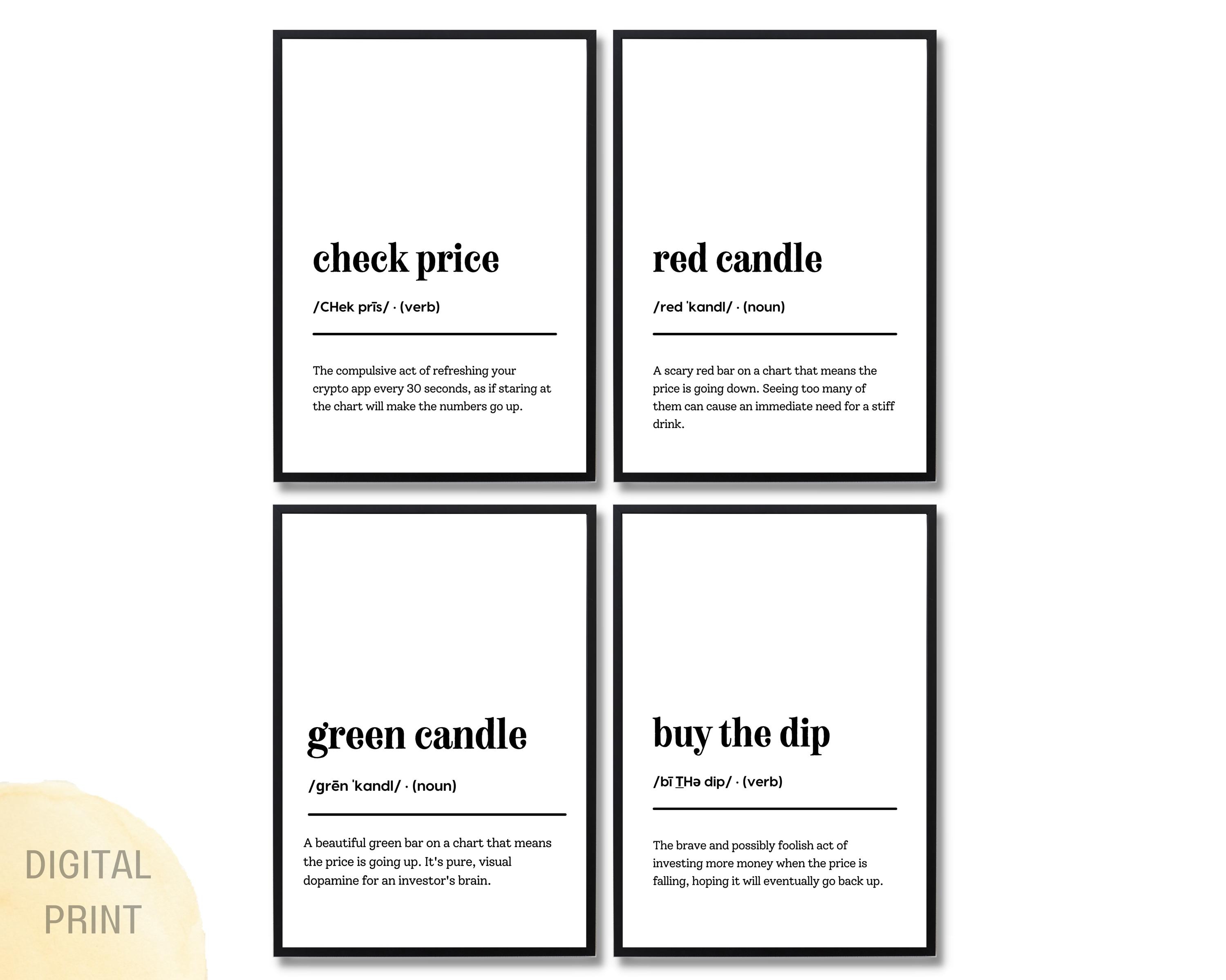 Crypto Investor Funny Definition, Bitcoin Humor Print, HODL Wall Art,  Sarcastic Trader Gift, to the Moon Quote, Cryptocurrency Decor - Etsy Israel