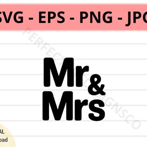 M. Mme en bois icône en forme de fichier Svg, M. Mme symbole en bois, M. Mme en bois signe fichier Svg de coupe pour Cricut, M. Mme en bois vecteur Svg Png Eps
