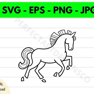 Caballos Outline Svg, Caballos Cricut Cutfile, Caballos Shirt Design, Caballos Clipart Printable Svg Vector Eps Png