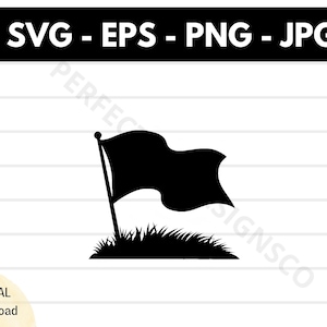 Flag Waving Silhouette Svg, Flag Waving Outline, Flag Waving Cricut, Flag Waving Printable, Flag Waving Laser Cut Svg File
