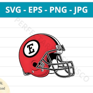Casco de fútbol Svg, Clipart de casco de fútbol, Casco de fútbol Svg para camiseta, Archivo Svg para Cricut, Casco de fútbol Vector Svg Eps Png Jpg