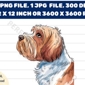 Dog Ear Watercolor Clipart, Dog Ear Watercolor Png Transparent Background Digital Download, Dog Ear Printable Graphic